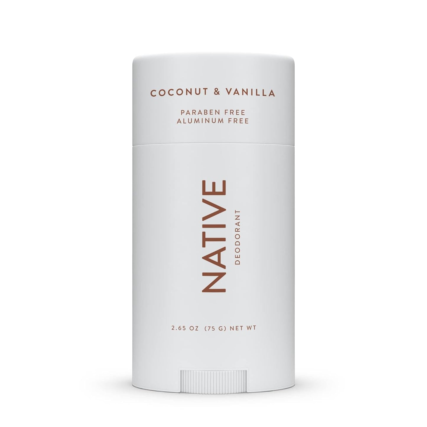 Deodorant Contains Naturally Derived Ingredients, 72 Hour Odor Control | Deodorant for Women and Men, Aluminum Free with Baking Soda, Coconut Oil and Shea Butter | Coconut & Vanilla