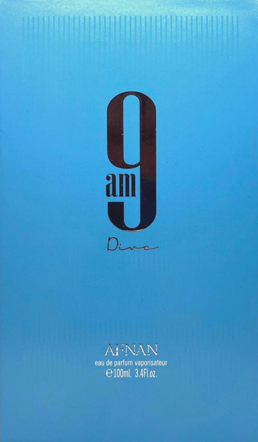 AFNAN 9AM Dive Eau de Parfum Spray - Unisex, 3.4 Oz / 100 Ml | Brand New!