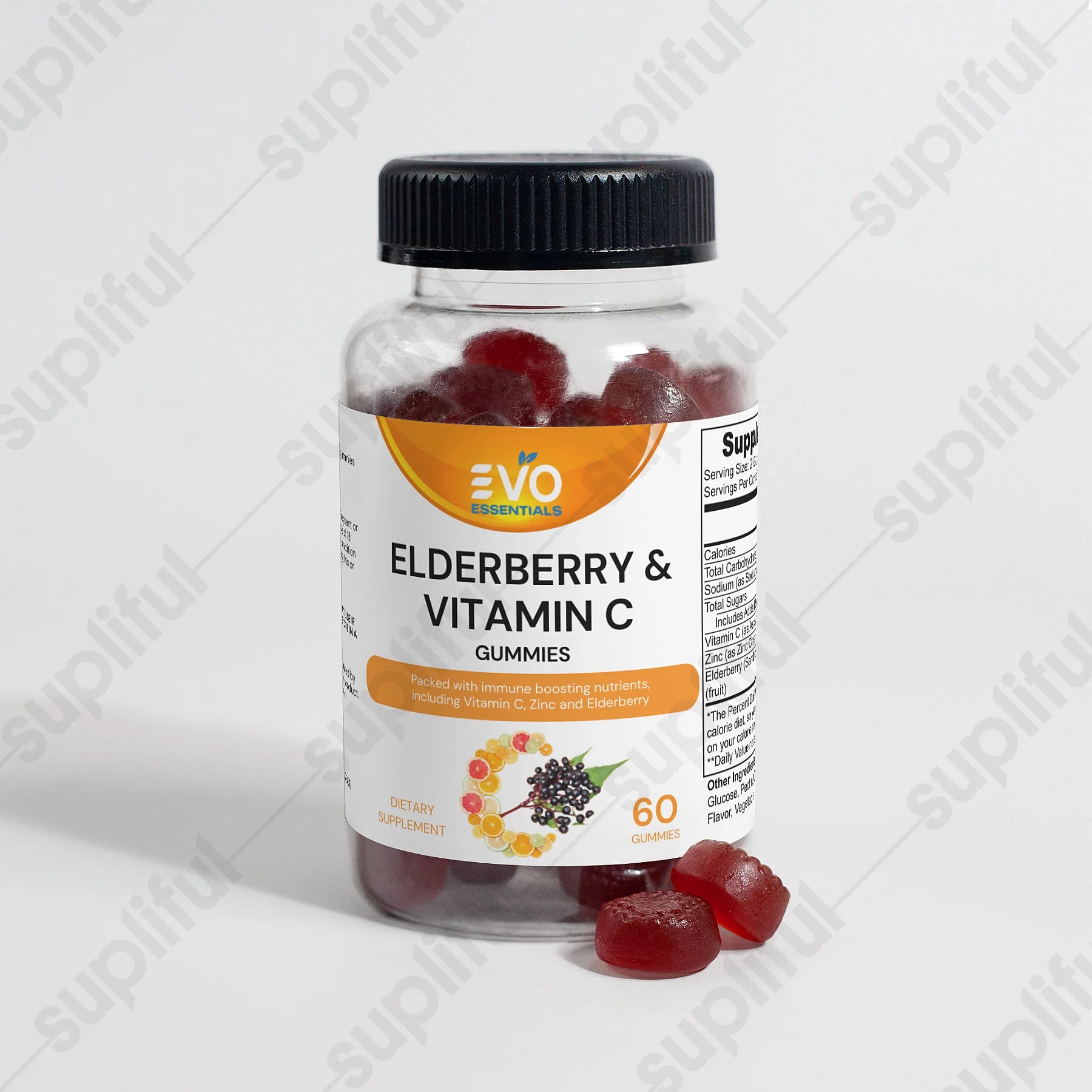 Elderberry & Vitamin C Gummies